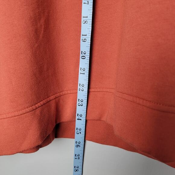 Orvis Pullover Sweatshirt XL Super Soft Rust Modal Blend Long Sleeve Autumm Fall - Picture 6 of 9